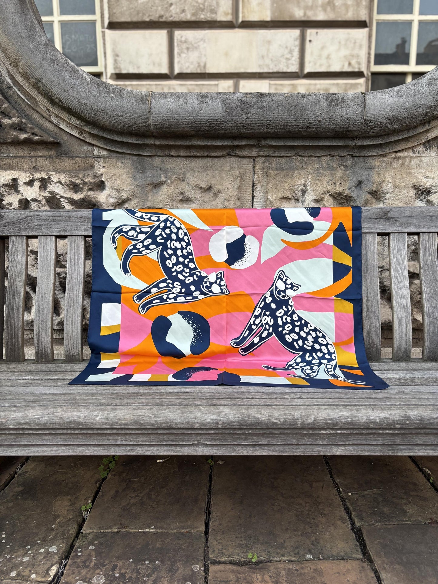 Elodie Blue Leopards