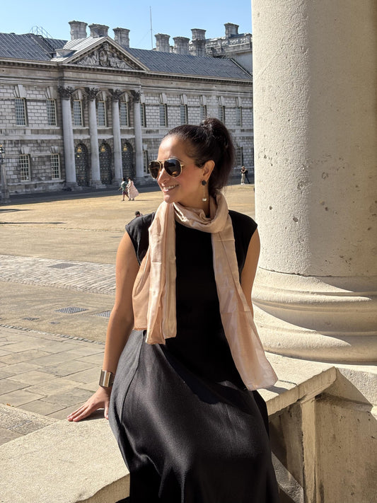 Carlotta Beige Scarf