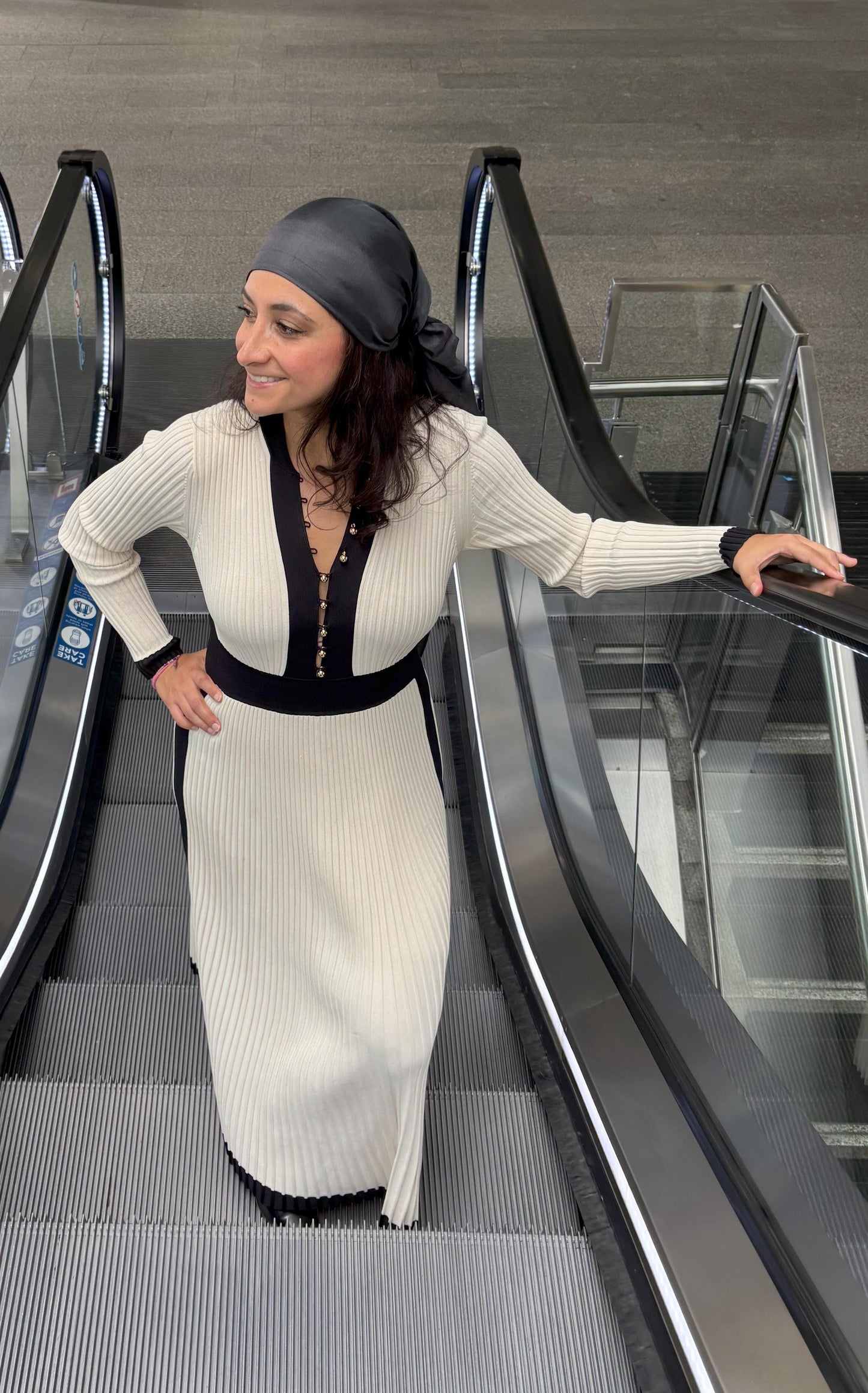 Carlotta Black Scarf