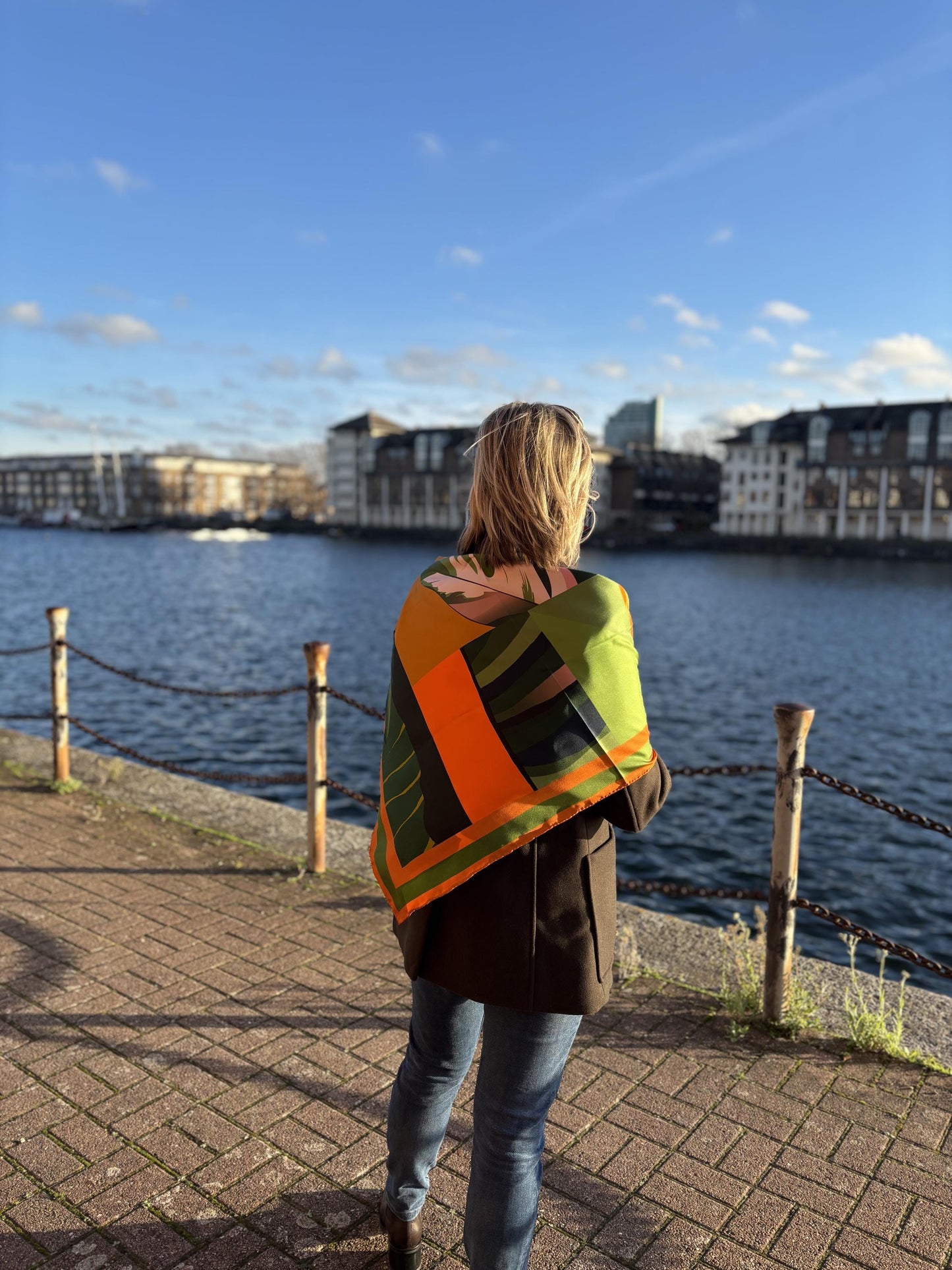 Imogen Tropical scarf