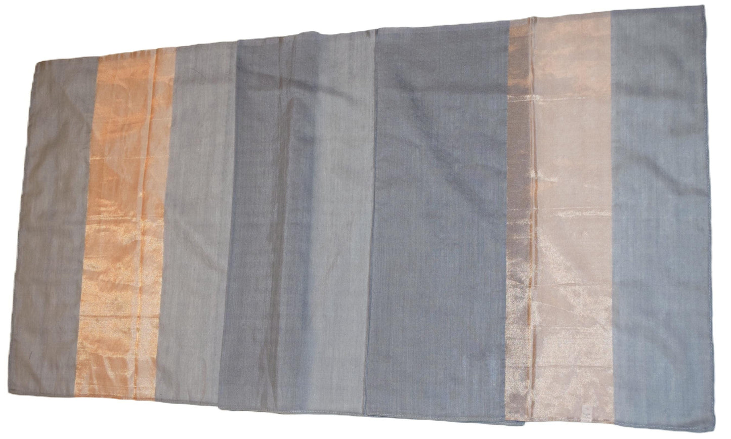 OSCAR GREY SILK&WOOL SCARF