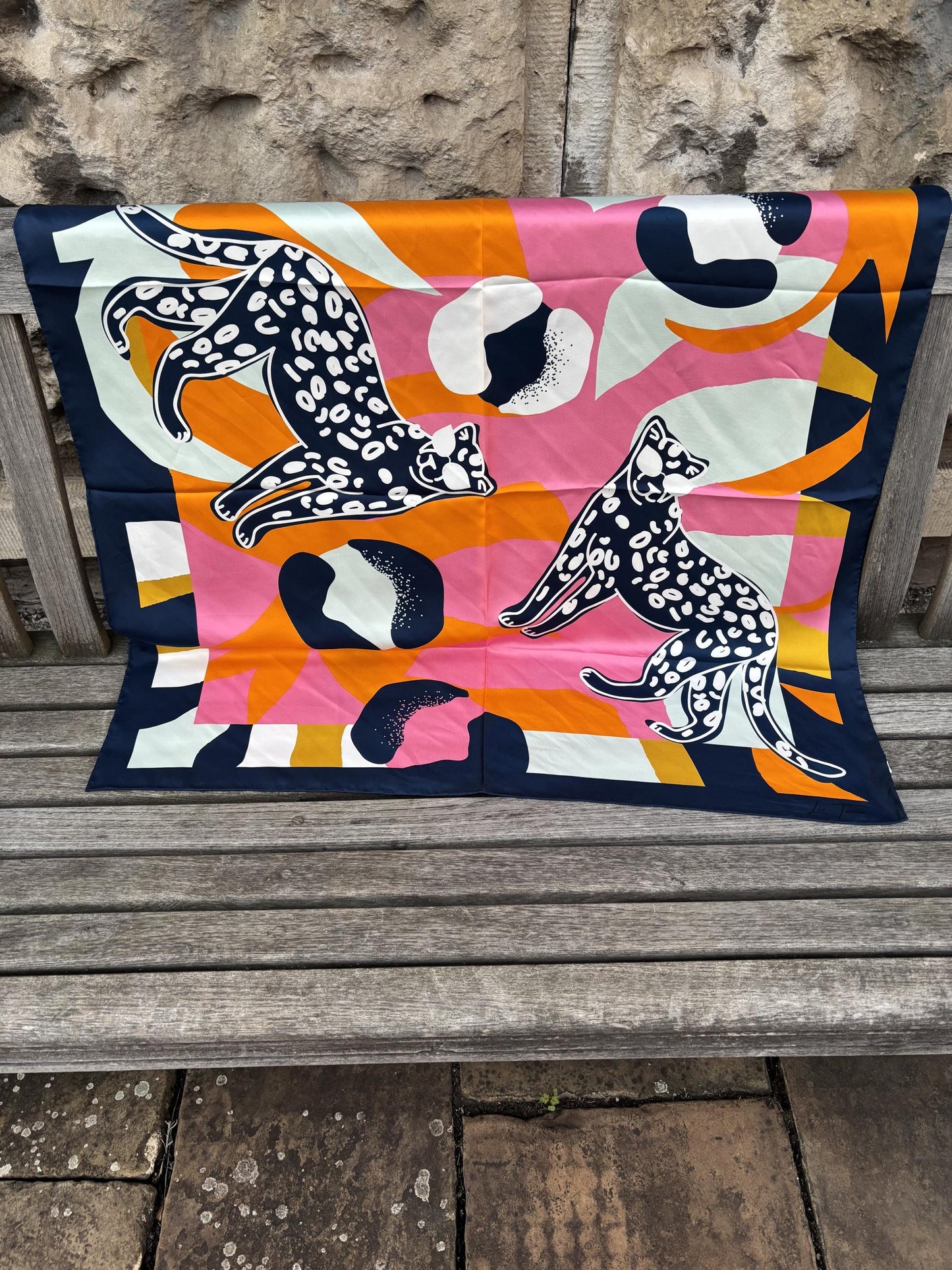 Elodie Blue Leopards