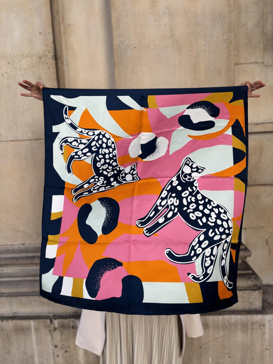 Elodie Blue Leopards