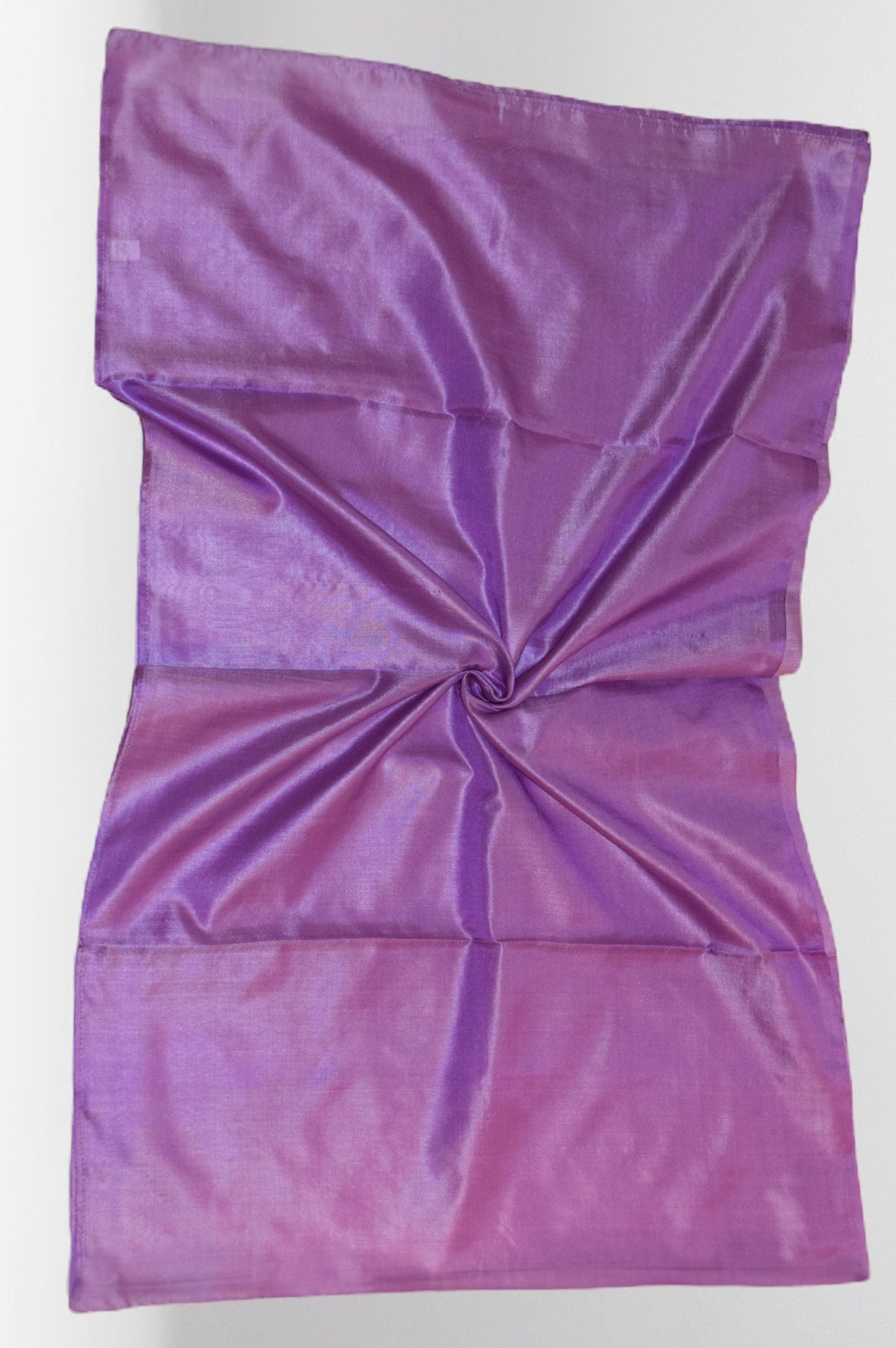 CARLOTTA LAVENDER SILK SCARF